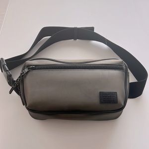 Banana Republic Dark Grey Belt Bag | One Size